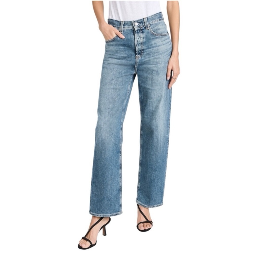 AG Knoxx High Rise Baggy Boyfriend Jeans NWT Denim Relaxed